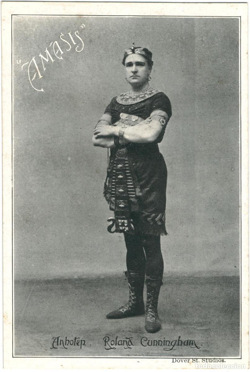 Postales: Actor eduardiano CUNNINGHAM, Roland_Dover. As Anhoten in Amasis