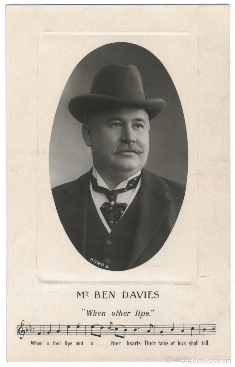 Postales: Actor eduardiano DAVIES, Ben_Rotary (Plate Sunk Gem; 1726)