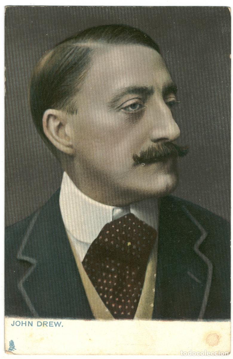 Postales: Actor eduardiano DREW, John_Raphael Tuck Photochrome (American Celebrities of the Stage; 4498)