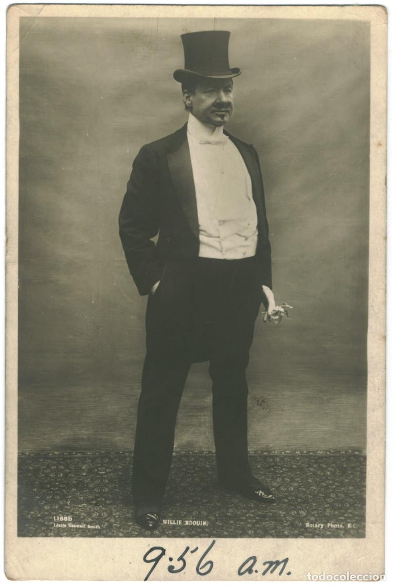Postales: Actor eduardiano EDOUIN, Willie_Rotary. 1168 B. Photo Lizzie Caswall Smith