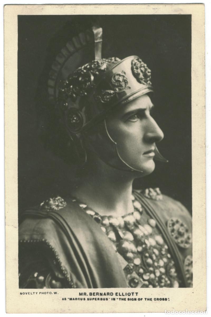 Postales: Actor eduardiano ELLIOTT, Bernard_Novelty Photo. As Magnus Superbus in The Sign of the Cross