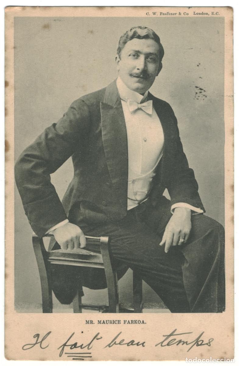 Postales: Actor eduardiano FARKOA, Maurice_C. W. Faulkner