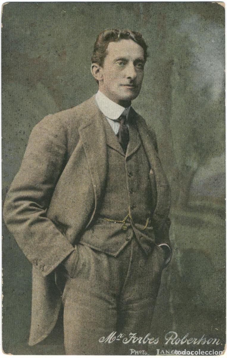 Postales: Actor FORBES ROBERTSON, Mr. J._Shurey's Publication. Photo Langfier