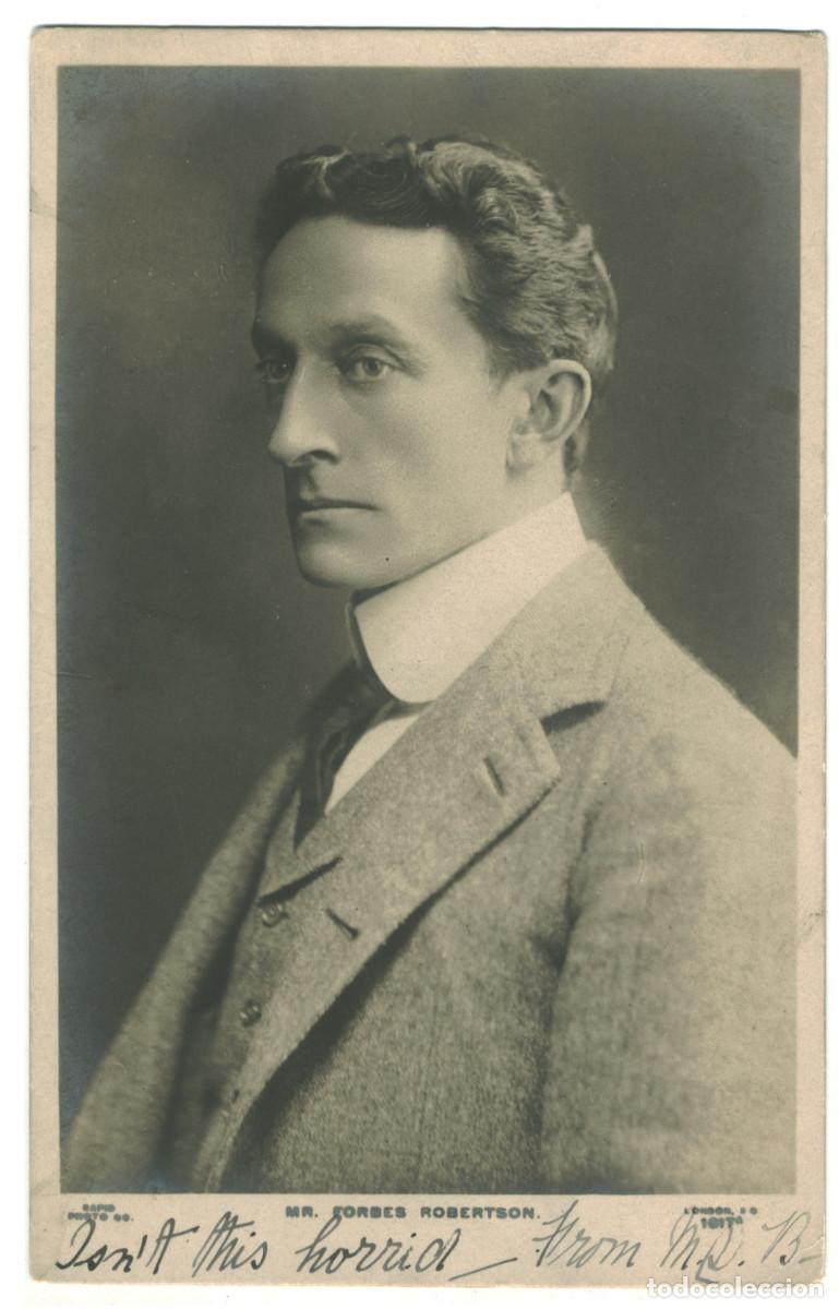 Postales: Actor FORBES ROBERTSON, Mr. J._Rapid 1617 A