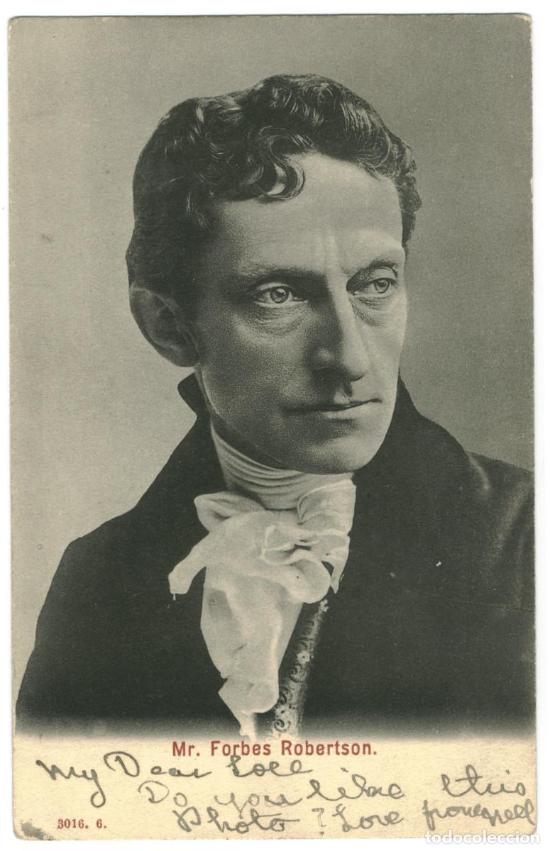 Postales: Actor FORBES ROBERTSON, Mr. J._Hartmann. 3016.6