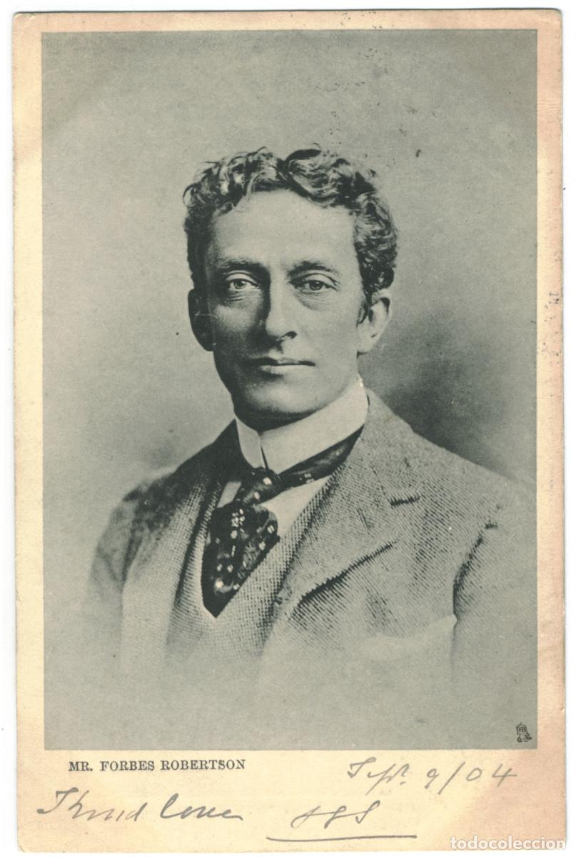 Postales: Actor FORBES ROBERTSON, Mr. J._Raphael Tuck (Celebrities on the Stage; 222). Photo Lafayette