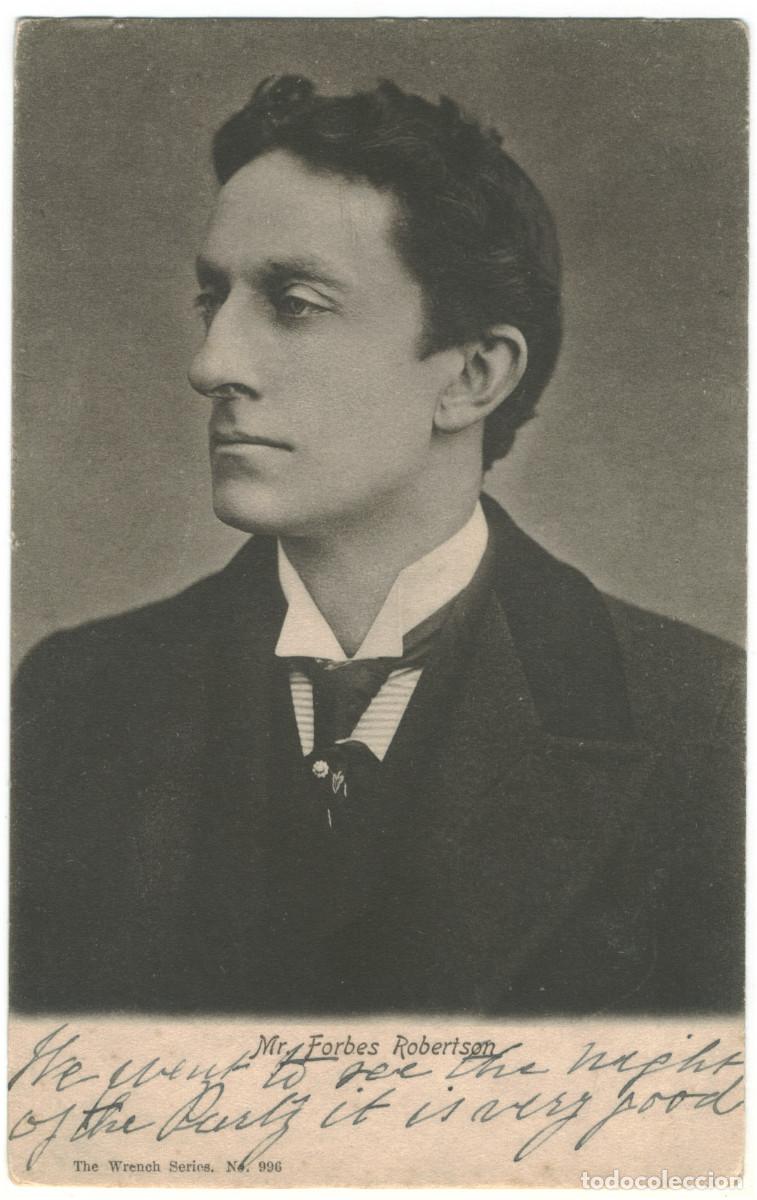 Postales: Actor FORBES ROBERTSON, Mr. J._Wrench; 996. Photo Bassano
