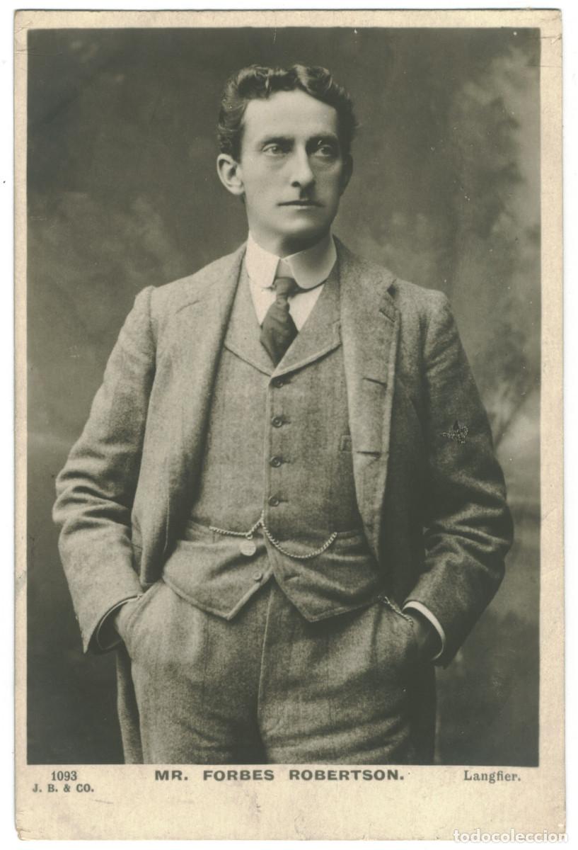 Postales: Actor FORBES ROBERTSON, Mr. J._Beagles. 1093. Photo Langfier