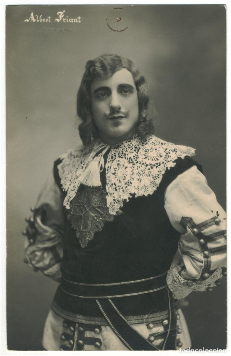 Postales: Actor FRIANT, Albert_Ch. Gremeaux (Le portrait d'art)