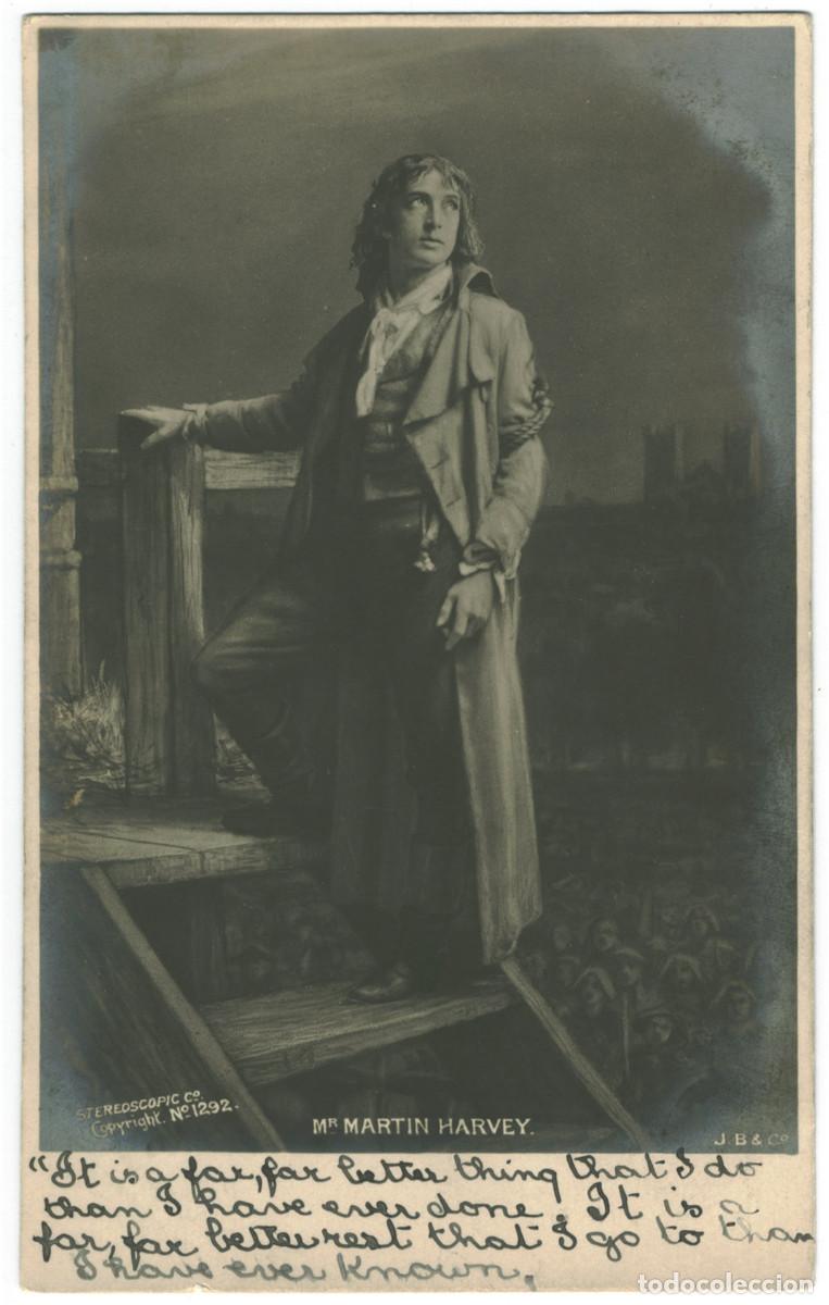 Postales: Actor eduardiano HARVEY, Martin_Beagles. 1292. Photo Stereoscopic