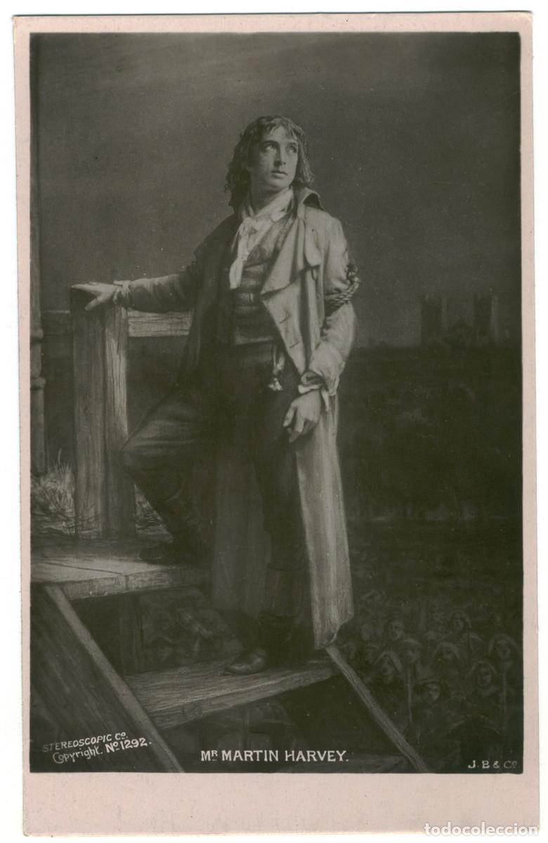 Postales: Actor eduardiano HARVEY, Martin_Beagles. 1292. Photo Stereoscopic