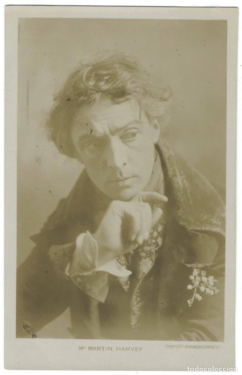 Postales: Actor eduardiano HARVEY, Martin_Sin datos. Photo Stereoscopic
