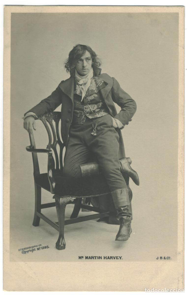 Postales: Actor eduardiano HARVEY, Martin_Beagles. 1295. Photo Stereoscopic