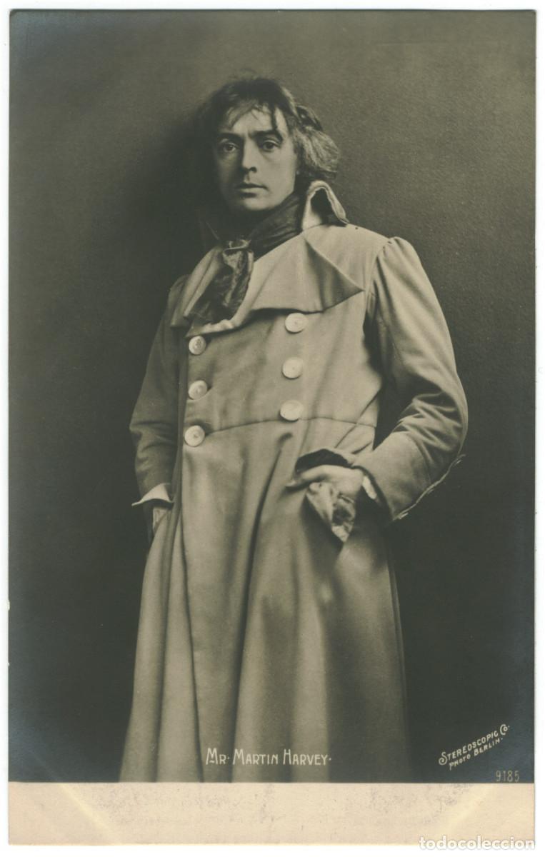Postales: Actor eduardiano HARVEY, Martin_Beagles & Rotophot. 9185. Photo Stereoscopic