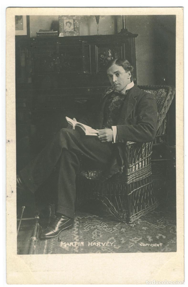 Postales: Actor eduardiano HARVEY, Martin_Hellier's Permanent (At Home)
