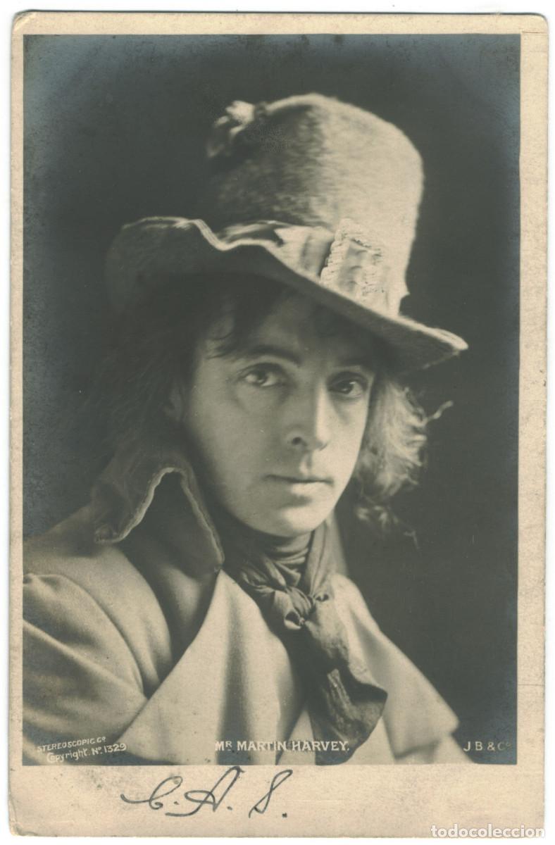 Postales: Actor eduardiano HARVEY, Martin_Beagles. 1329. Photo Stereoscopic
