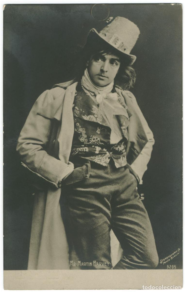 Postales: Actor eduardiano HARVEY, Martin_Beagles & Rotograph. 9205. Photo Stereoscopic