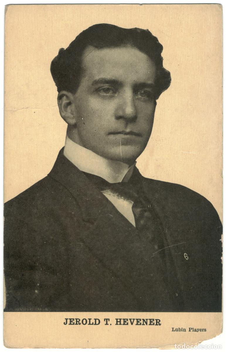 Postales: Actor eduardiano HEVENER, Jerold T._Lubin Players