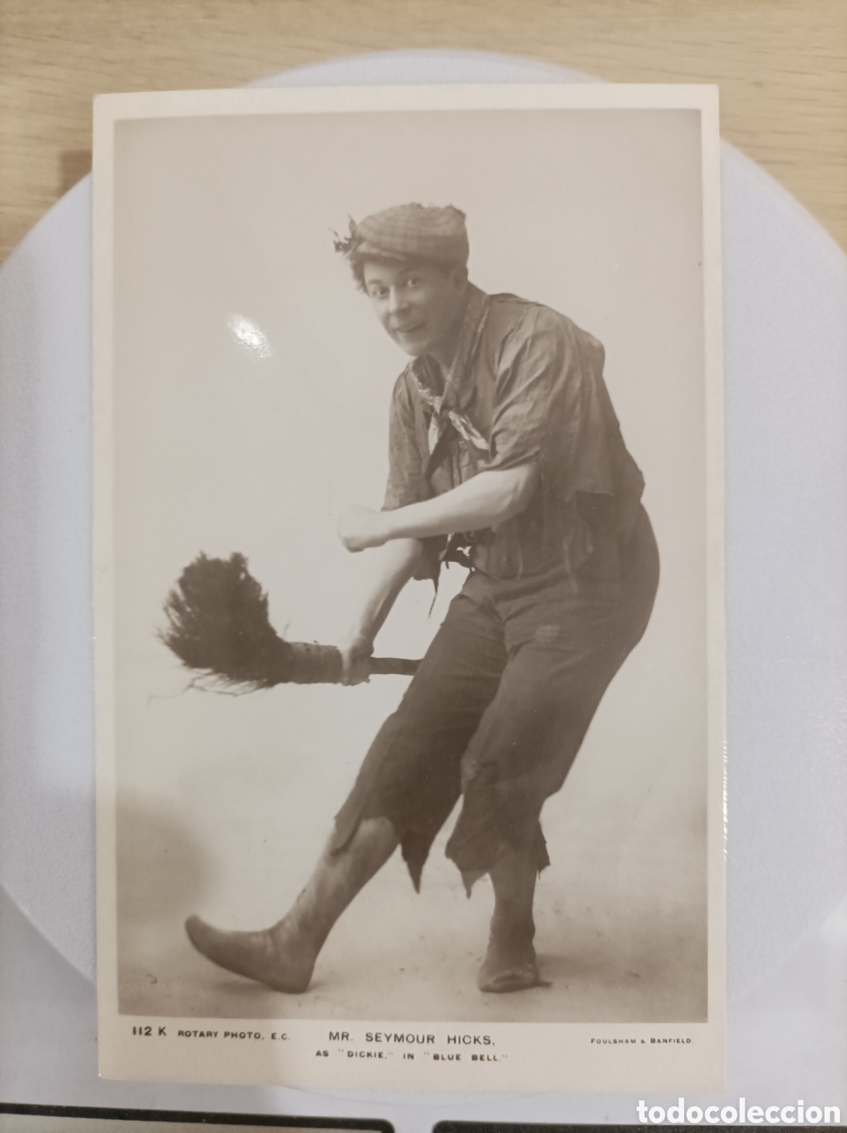 Postales: Actor HICKS, Seymour_Rotary. 112 K. As Dickie in Blue Bell. Photo Foulsham & Banfield
