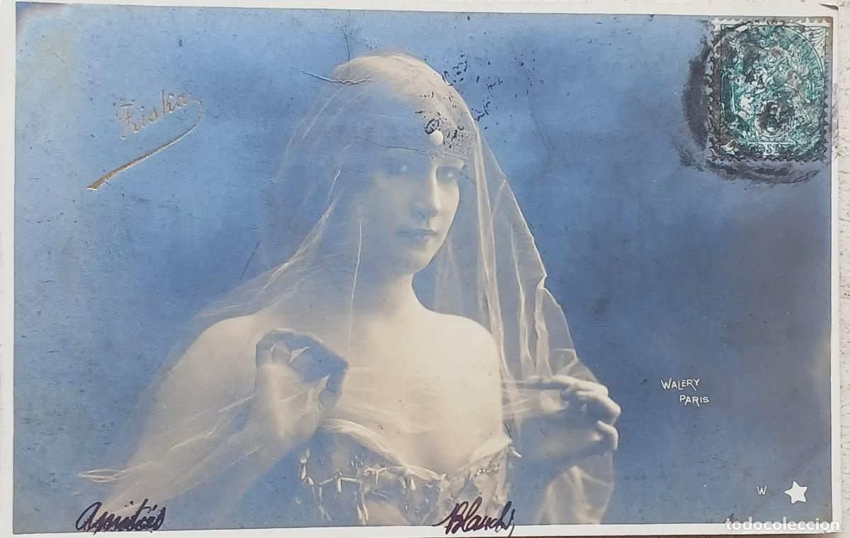 Postales: ZISKA, artista. Postal francesa.
