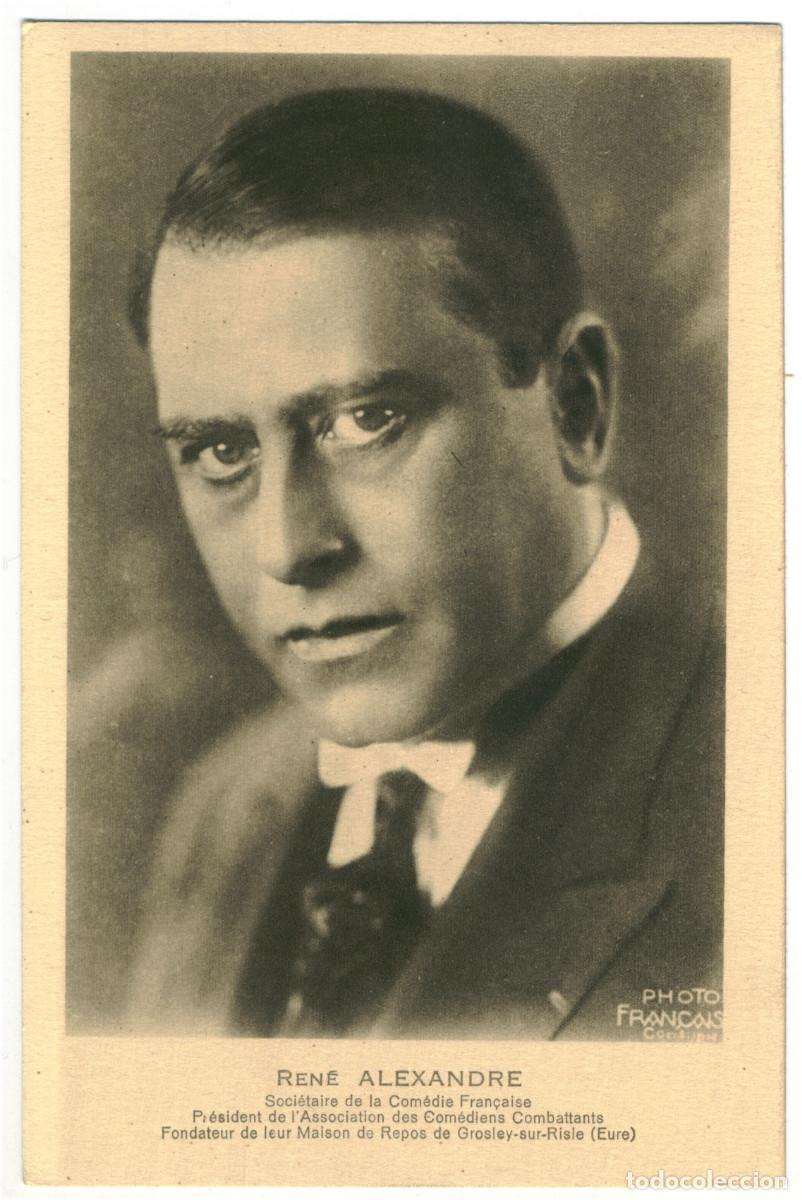 Postales: Actor ALEXANDRE, Ren&eacute;_Yvon. Photo Fran&ccedil;ais