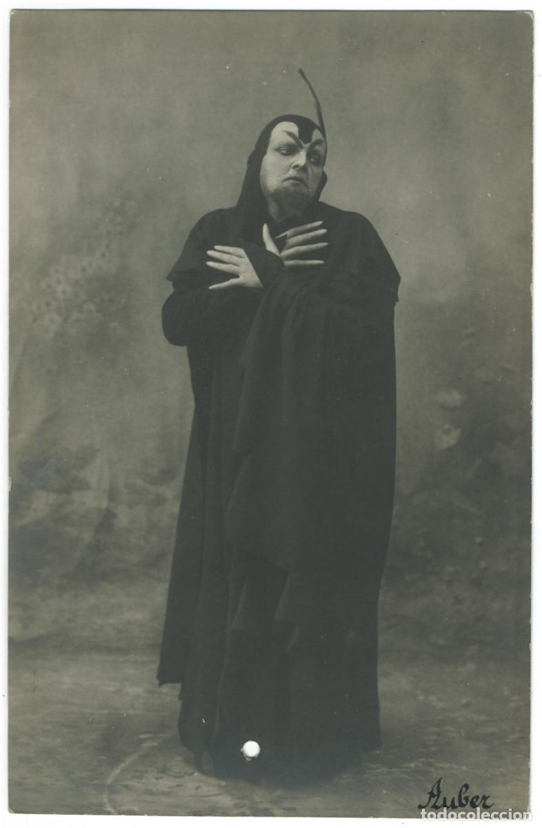 Postales: Actor AUBER, J._Bioletto. [Mefist&oacute;feles]