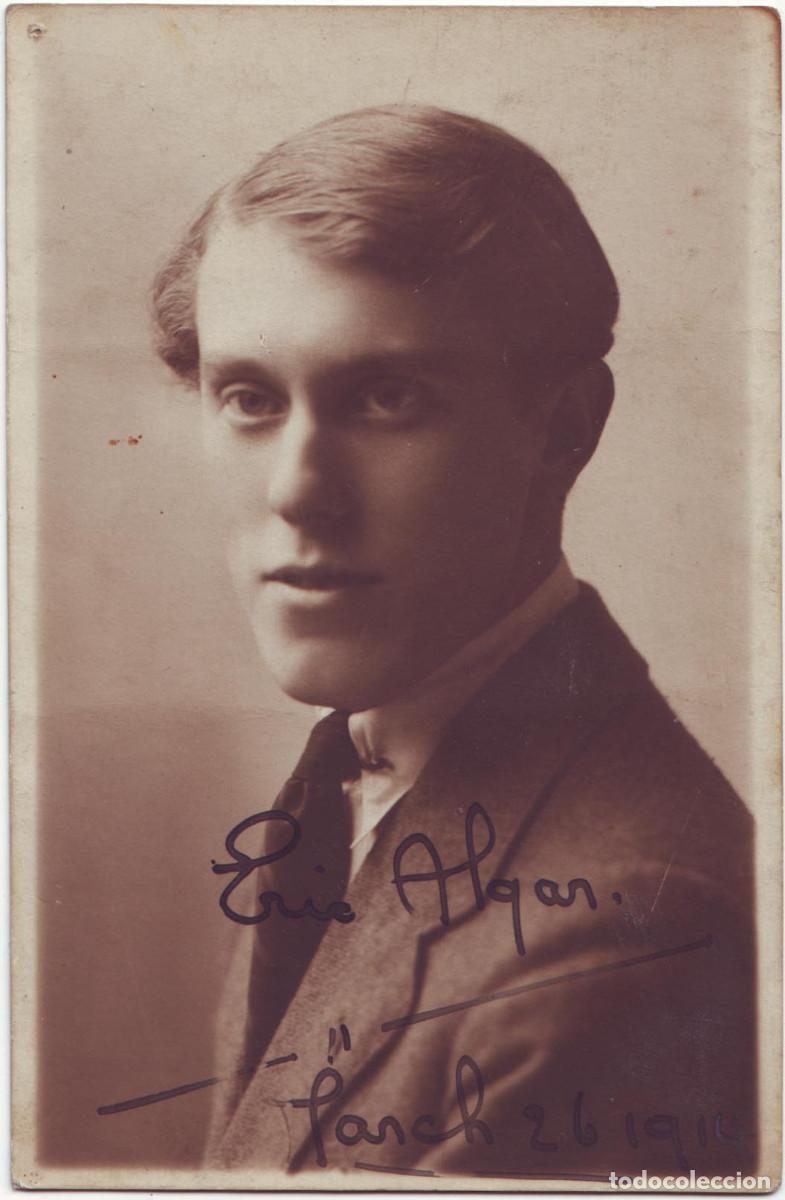 Postales: Actor ALGAR, Eric_Metropole Studios (Corn & Cardiff). Sign&eacute;e Firmada Autograph