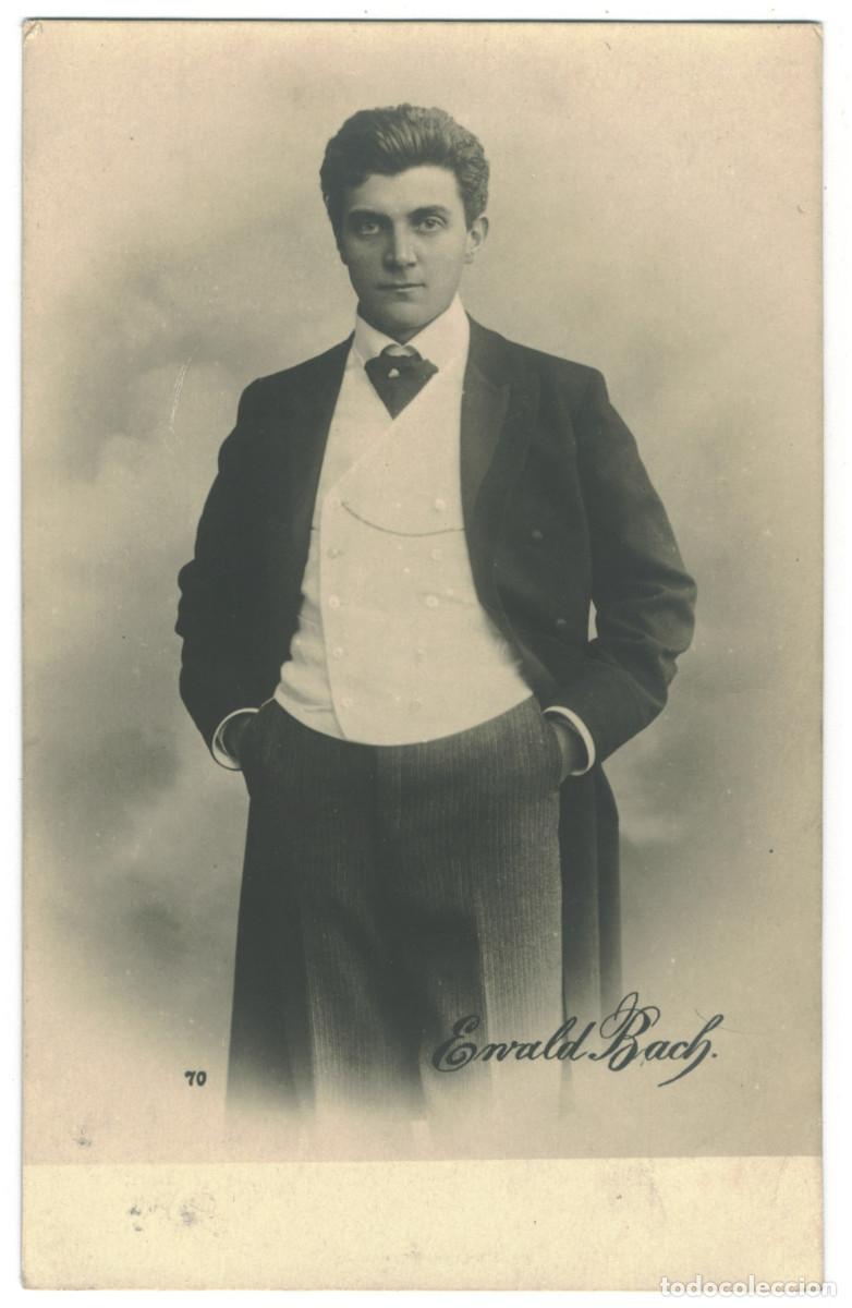 Postales: Actor BACH, Ewald_Fr. Groth. 70