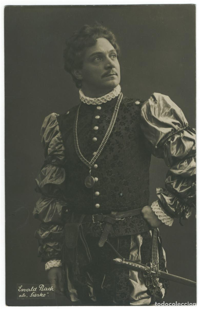 Postales: Actor BACH, Ewald_A. Mocsigay. As Fiesko