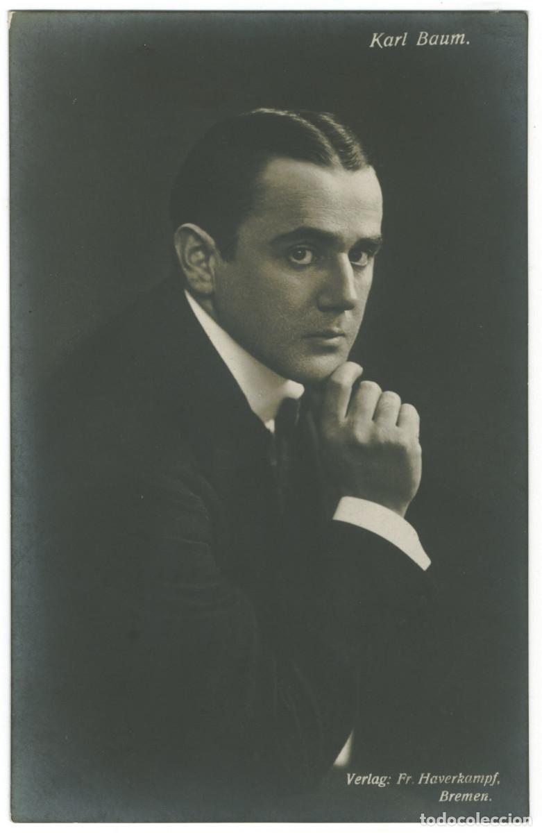 Postales: Actor BAUM, Karl_Fr. Haverkampf (Bremen)