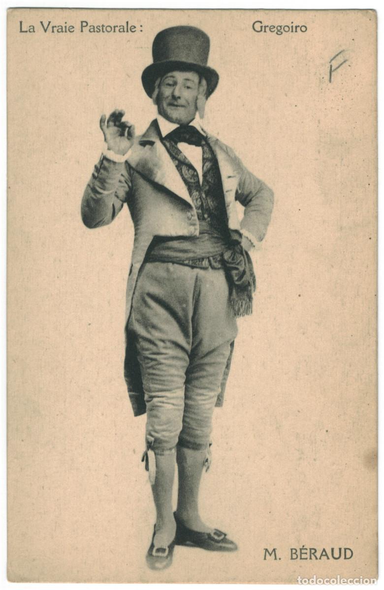 Postales: Actor B&Eacute;RAUD, M._Sin datos. As Gregorio in La Vraie Pastorale