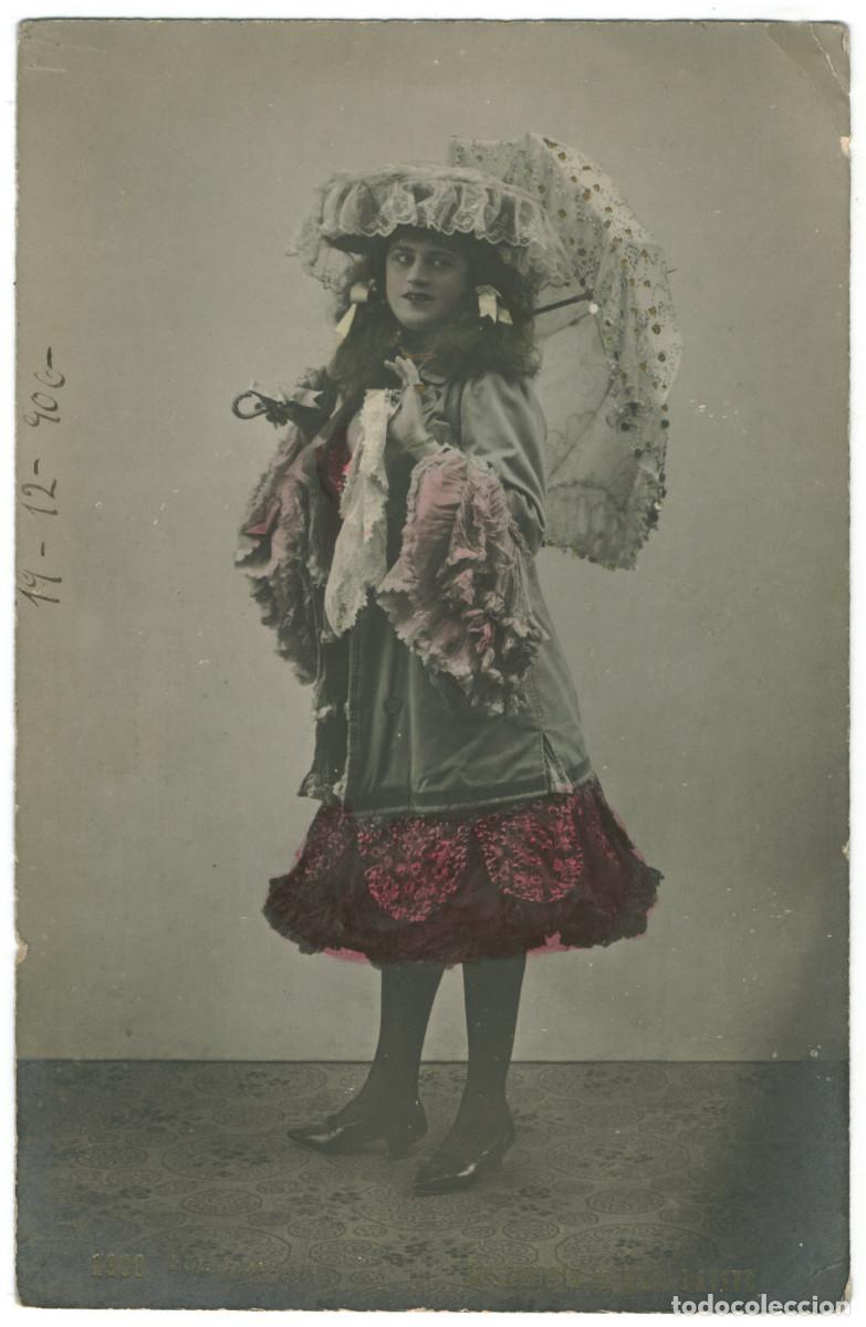 Postales: Actor BERTIN [transformista]_Fialdro. As Mme. Lavive