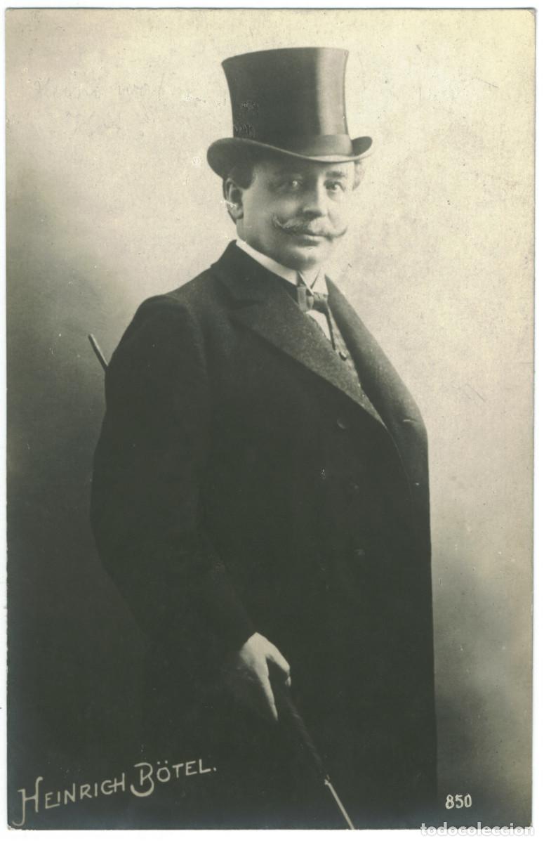 Postales: Actor B&Ouml;TEL, Heinrich_Fr. Groth. 850