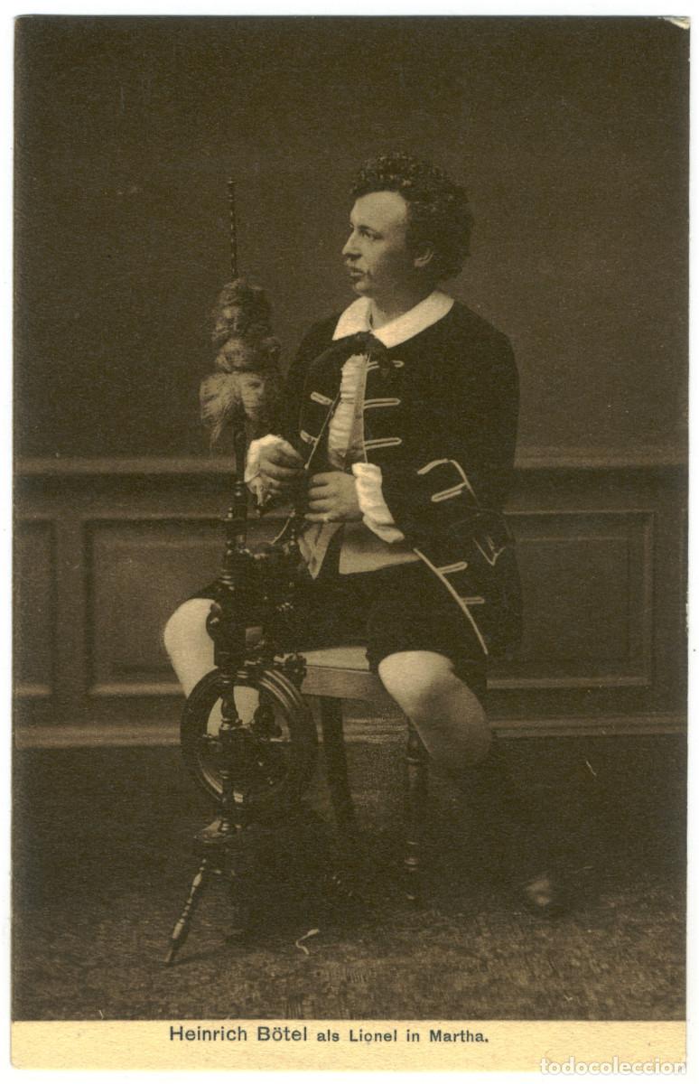 Postales: Actor B&Ouml;TEL, Heinrich_Arthur L&ouml;he. 904. In Martha. Photo A. Mocsigay