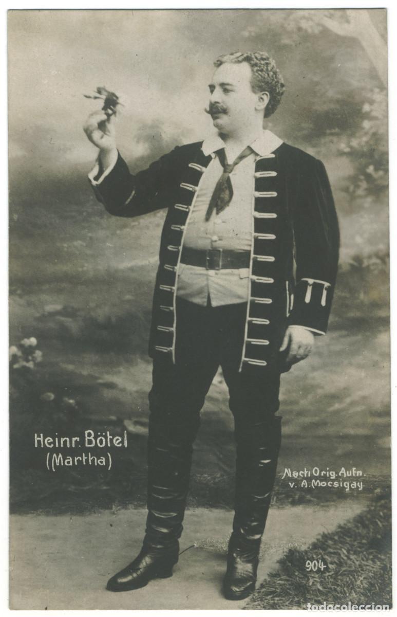 Postales: Actor B&Ouml;TEL, Heinrich_Arthur L&ouml;he. 904. In Martha. Photo A. Mocsigay
