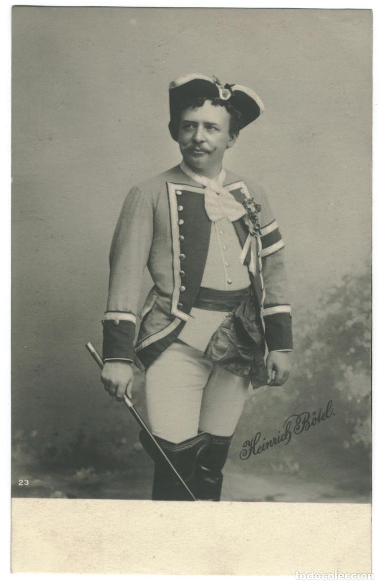 Postales: Actor B&Ouml;TEL, Heinrich_ A. E. Alexander. 23