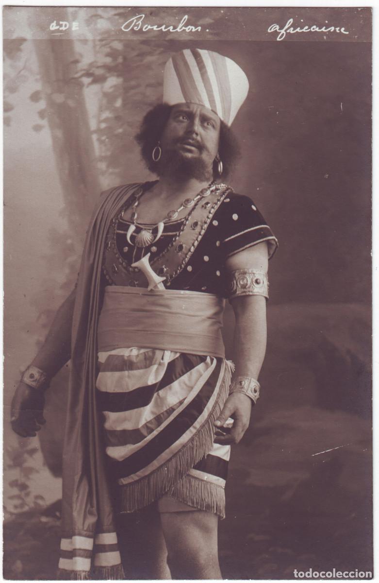 Postales: Actor BOURBON in Africaine_GDE