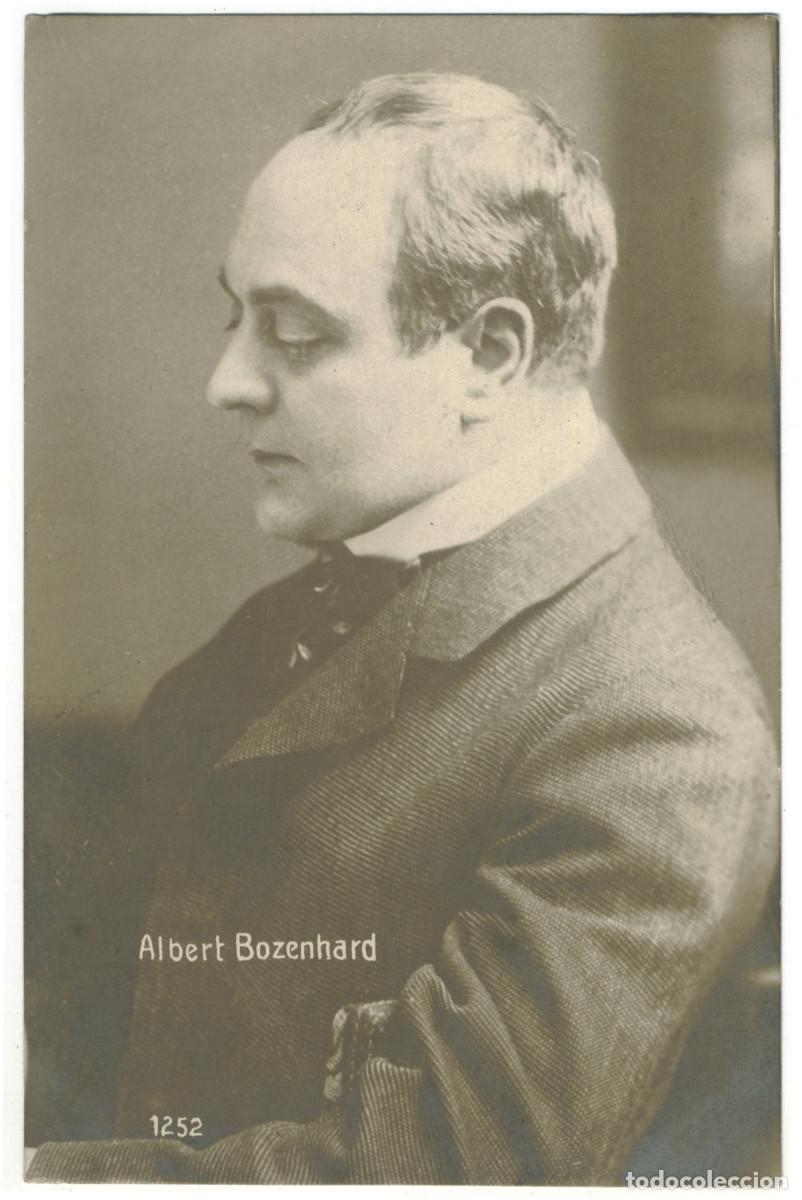 Postales: Actor BOZENHARD, Albert_ Fr. Groth. 1252