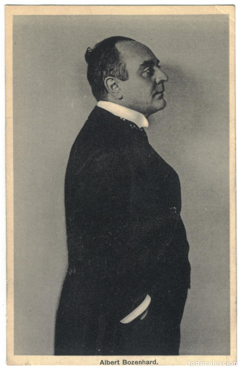 Postales: Actor BOZENHARD, Albert_EFFKA. Photo E. Bieber