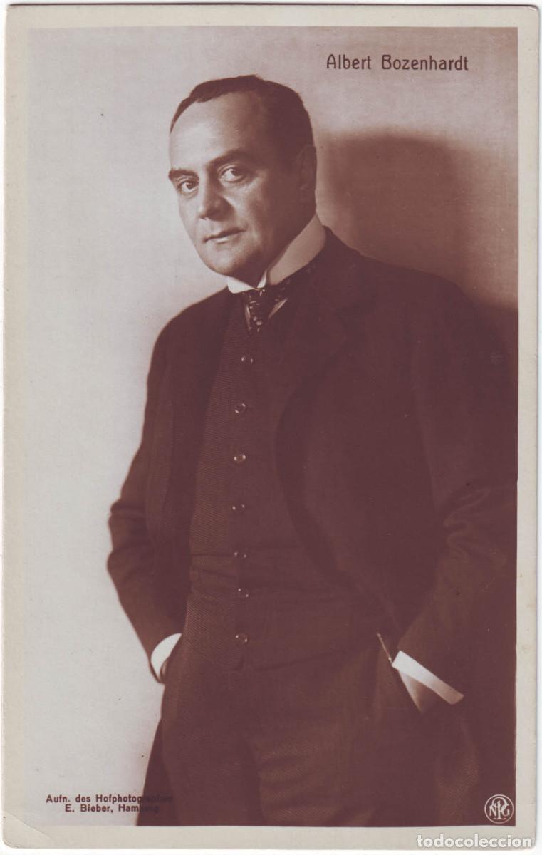 Postales: Actor BOZENHARDT, Albert_NPG. Photo E. Bieber