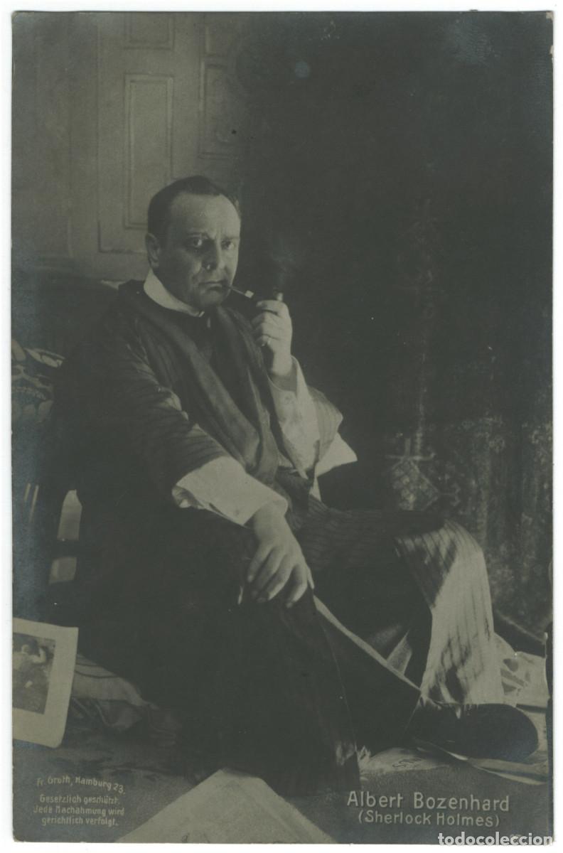 Postales: Actor BOZENHARD, Albert_Fr. Groth. 97. As Sherlock Holmes