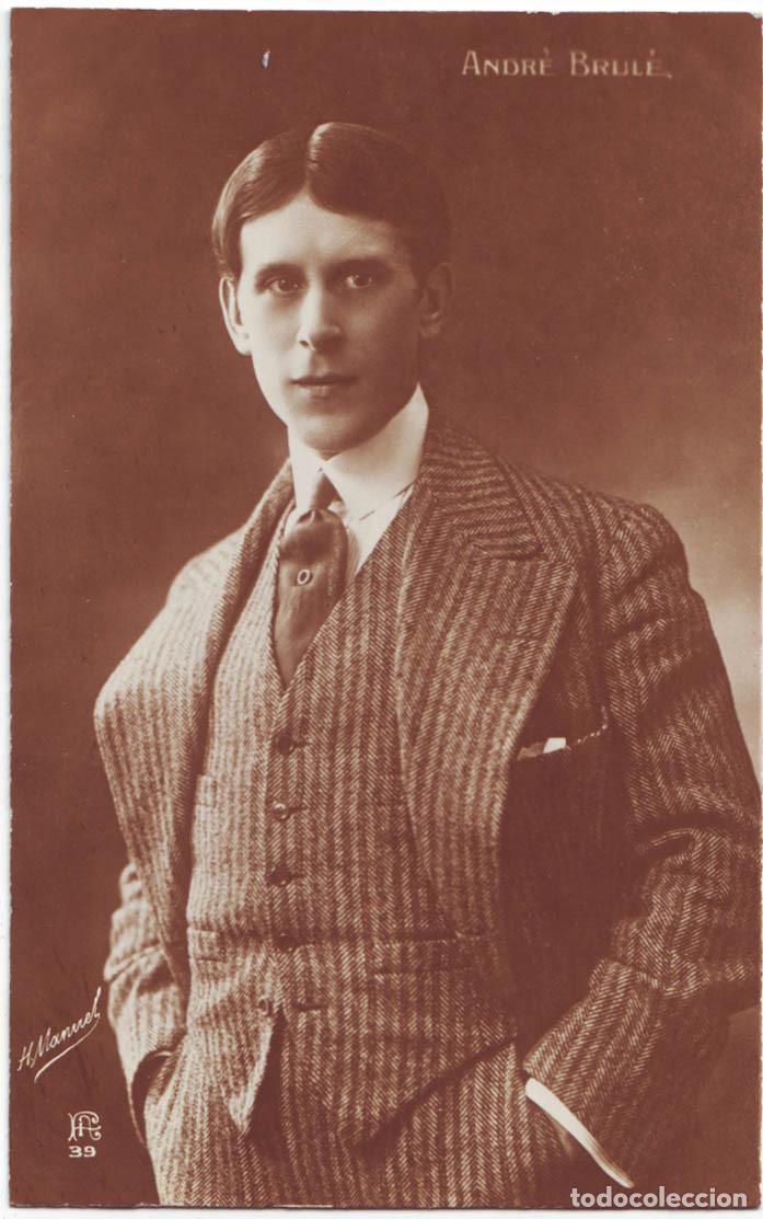 Postales: Actor BRUL&Eacute;, Andr&eacute; b_A. Christensen; 39. Photo H. Manuel