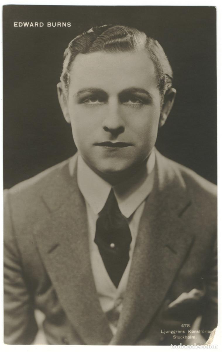 Postales: Actor BURNS, Edward_L. Junggrens Konstf&ouml;rlag. 478