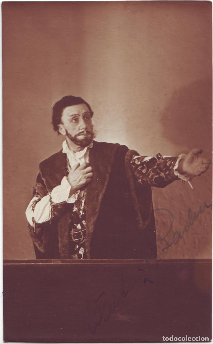 Postales: Actor BARLIER, W._Arthur Wells (Birmingham). Sign&eacute; Firmada Autograph