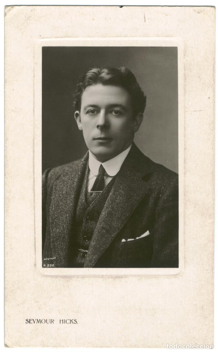 Postales: Actor HICKS, Seymour_Rotary (Plate Sunk Gem; 252). Photo Biograph