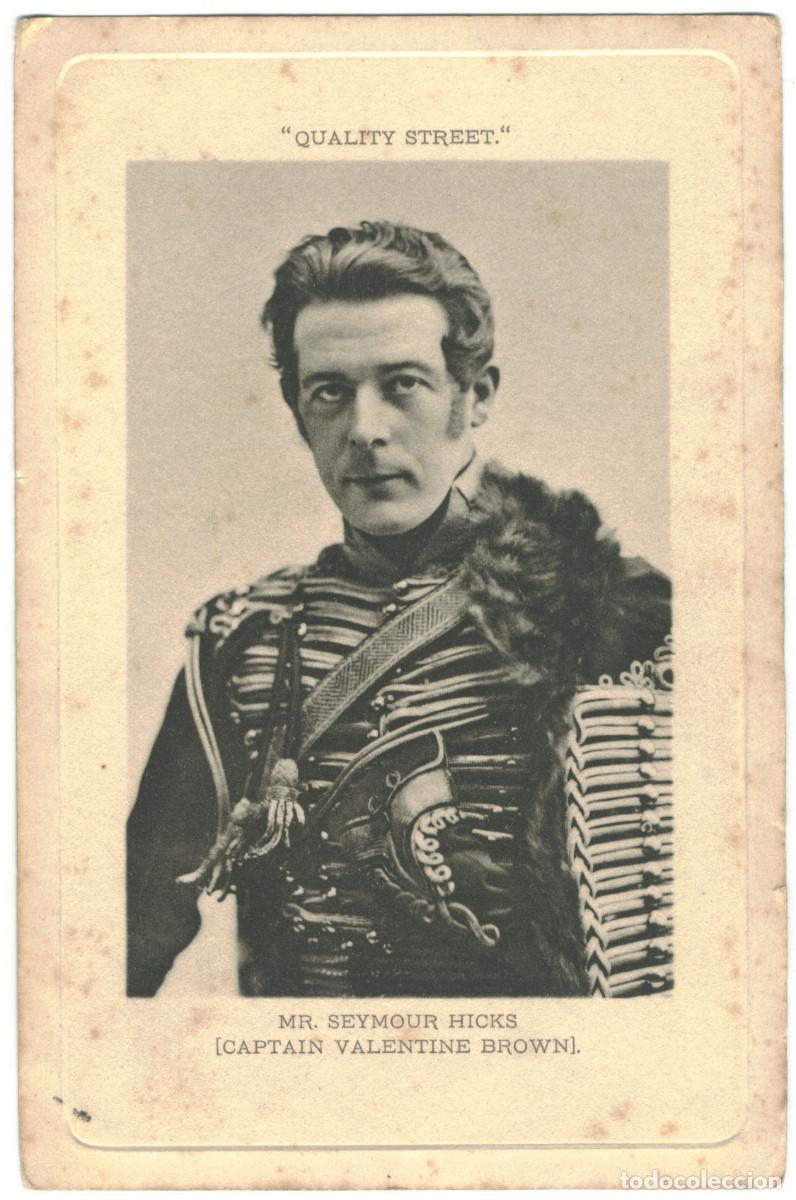 Postales: Actor HICKS, Seymour_Rotary. 3002. As Captain Brown in Quality Street