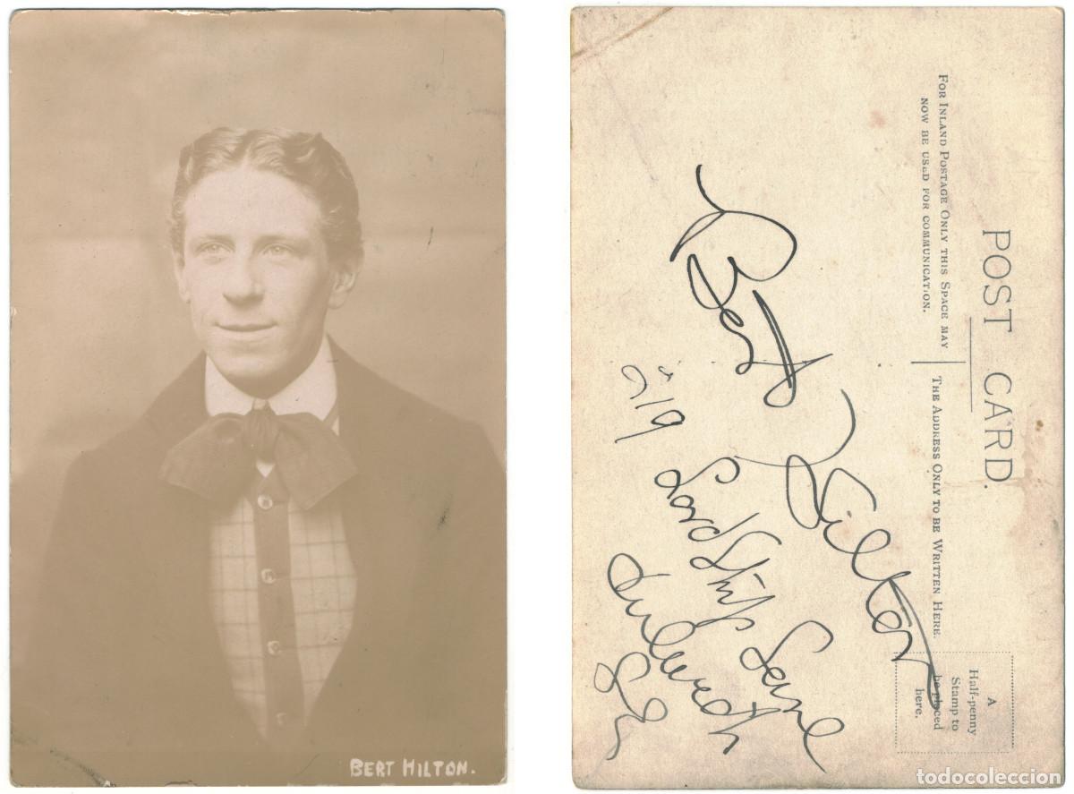 Postales: Actor HILTON, Bert_Sin datos. Autograph Firmada