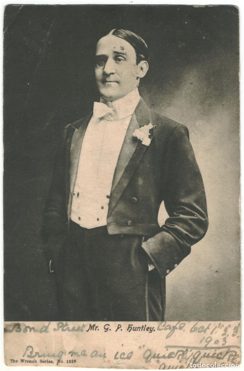 Postales: Actor eduardiano HUNTLEY, G. P._Wrench; 1329. Photo Langfier