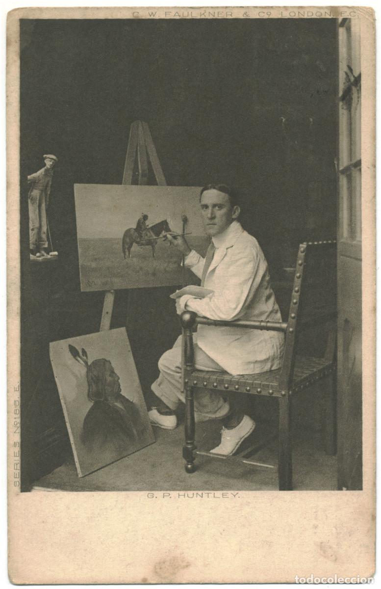 Postales: Actor eduardiano HUNTLEY, G. P._C. W. Faulkner. 186 E