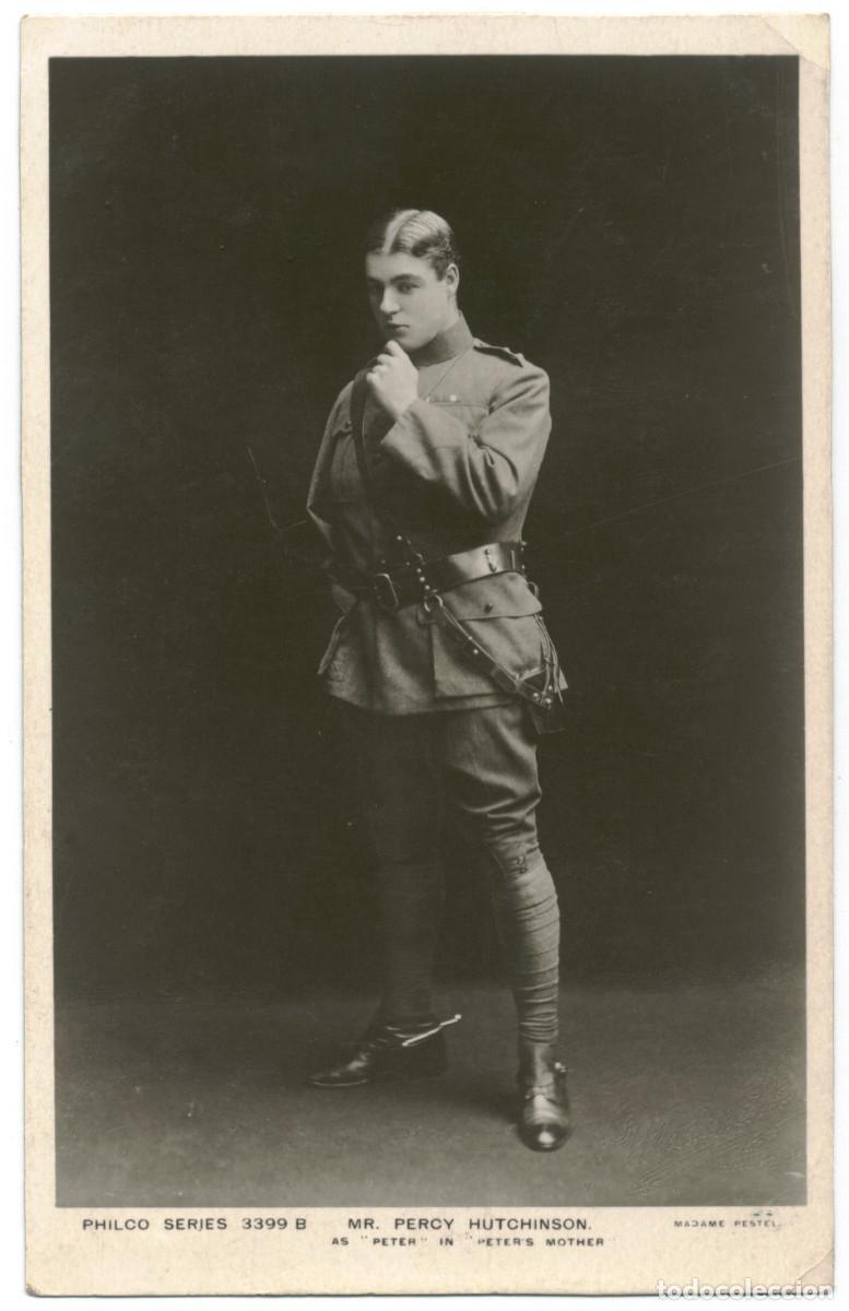 Postales: Actor eduardiano HUTCHINSON, Percy_Philco. 3499 B. As Peter in Peter's Mother. Photo Madame Pestel